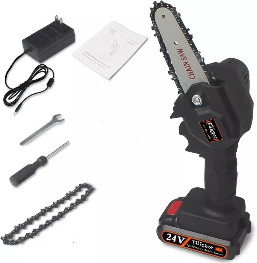 Motosierra PRO Portatil Doble Bateria