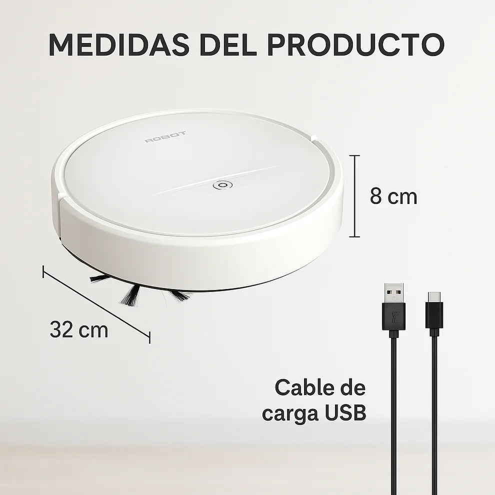 ¡Lleva 2 Aspiradoras TiendaViva™ Por El Precio de 1 y Disfruta De La Limpieza Automática!