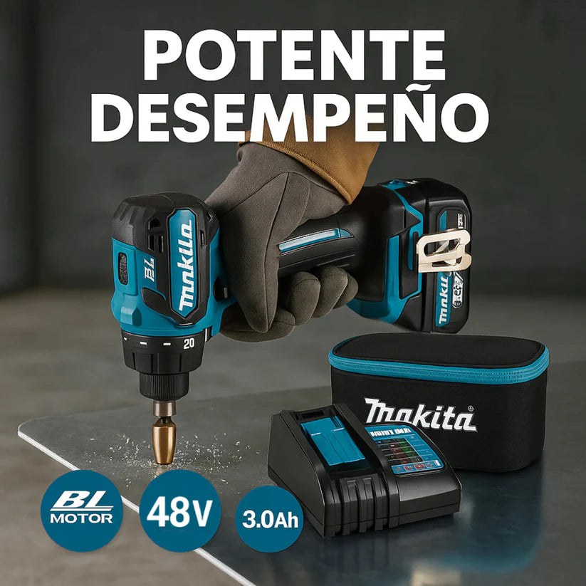 Taladro Inalámbrico - Fuerte, Ligero y Resistente