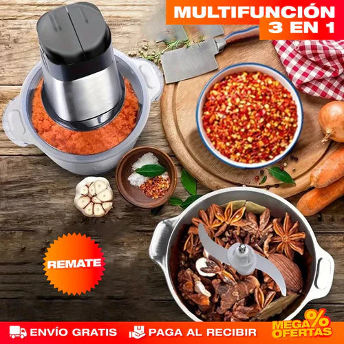 Molino Grande Para Moler y Licuar 2 en 1