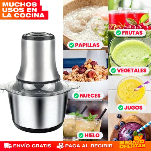 Molino Grande Para Moler y Licuar 2 en 1