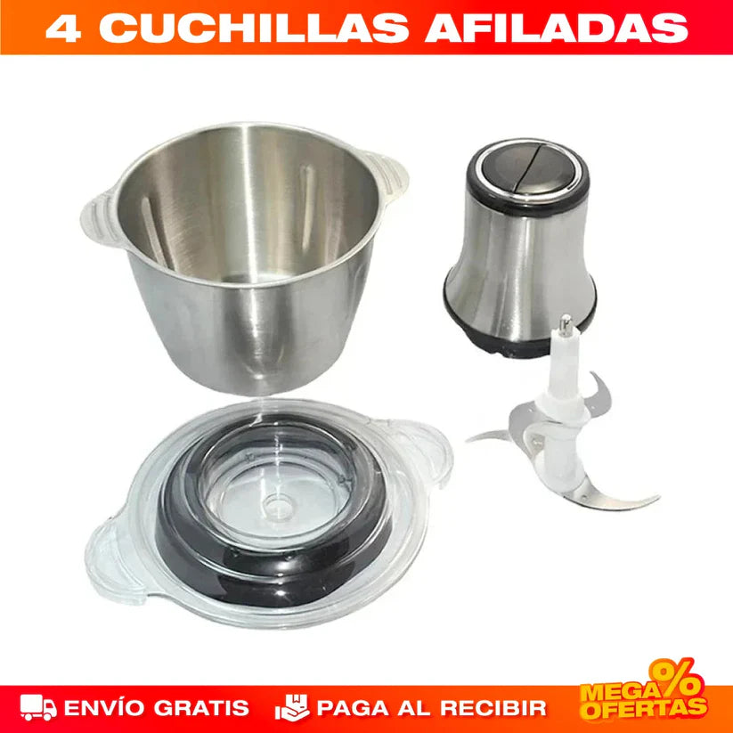 Molino Grande Para Moler y Licuar 2 en 1
