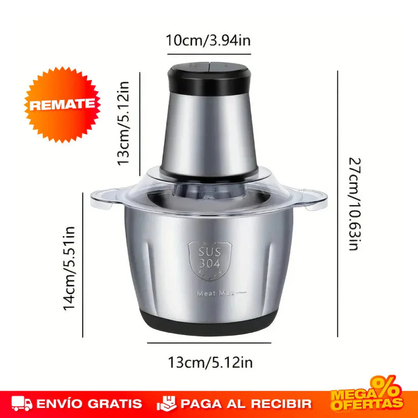 Molino Grande Para Moler y Licuar 2 en 1