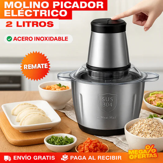 Molino Grande Para Moler y Licuar 2 en 1