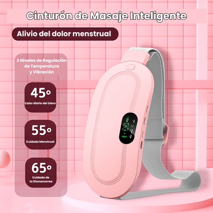 Masajeador Menstrual Inteligente: Calor y vibración